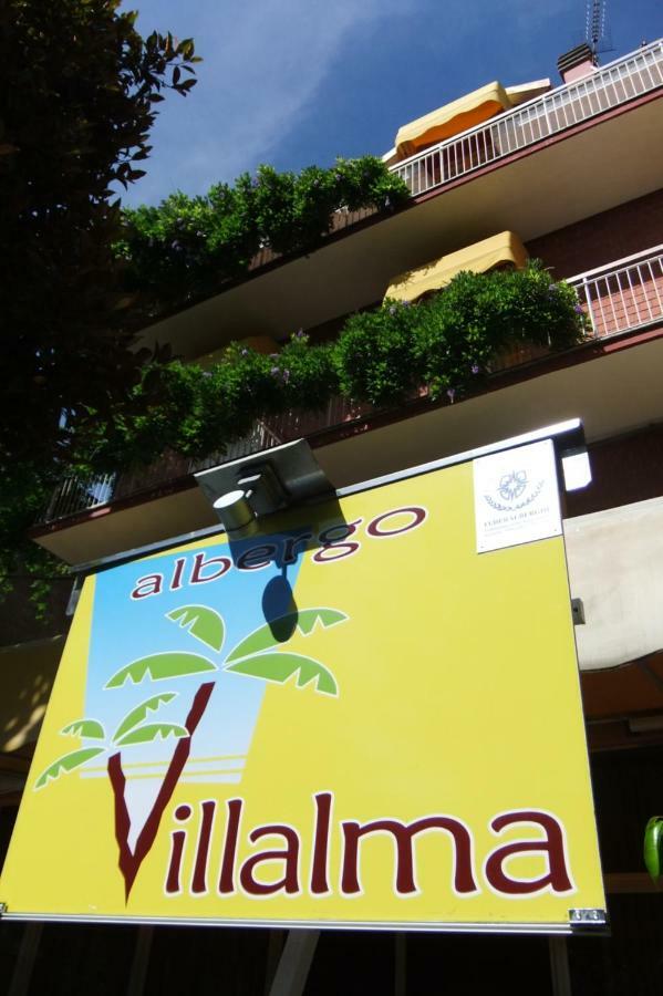 Albergo Villalma Rimini Esterno foto